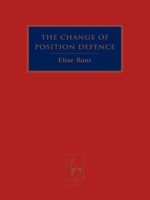 cover image of The Change of Position Defence